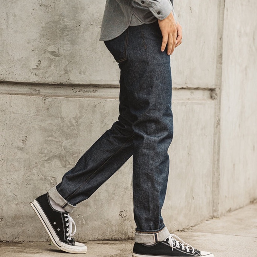Hiroshi Kato The Pen Slim Raw Indigo Selvedge Jean Men’s Size 34